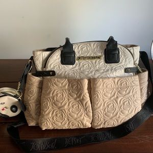 Betsey Johnson diaper bag